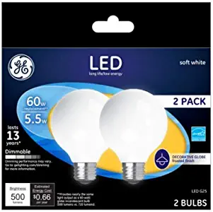 Best ge 60w g25 light bulbs