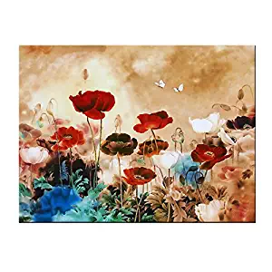 Best poppy wall art for living room