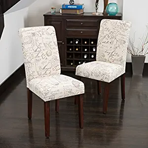 Best dark wood light colored dining chairs