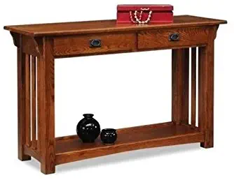 Best leick mission hall console table