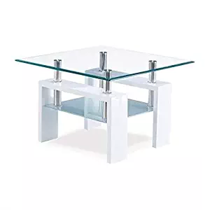Best round glass side table chrome
