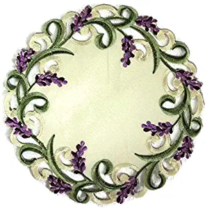 Best purple doilies for coffee table