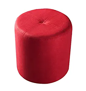 Best foot ottoman foot rest red