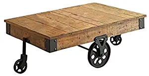 Best wheel wood coffee table