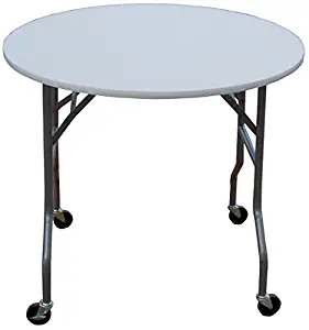 Best plastic folding table round