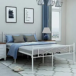 Best white bed frame full size