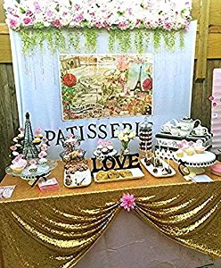 Best baby blue table cloth runner