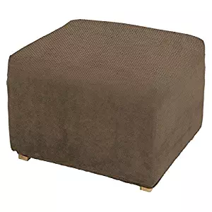 Best faux leather ottoman slipcover