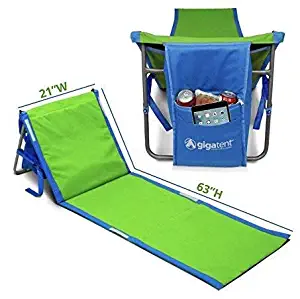 Best folding lounge beach chair with storage