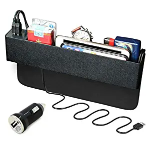 Best car seat gap organizer usb