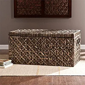 Best water hyacinth coffee table basket