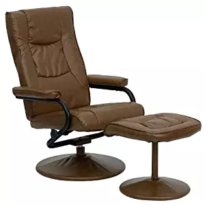 Best flash furniture contemporary brown leather recliner