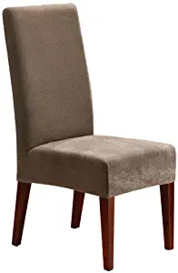 Best sure fit stretch pique short dining room chair cover