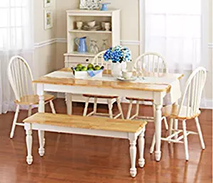 Best farmhouse dining table legs oak