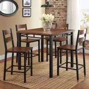 Best patio furniture pub style table and 4 chairs