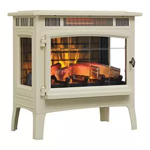Best white fireplace heater tv stand
