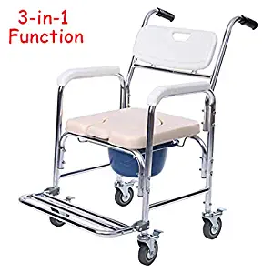 Best rolling shower chair with drop arm