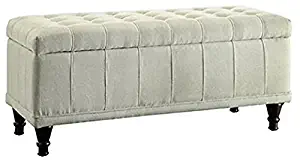 Best espresso ottoman with storage 18 inches tall