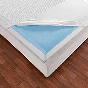 Best novaform 3 evencor gelplus gel memory foam mattress topper with cooling cover