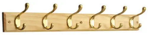 Best coat hook rack brass