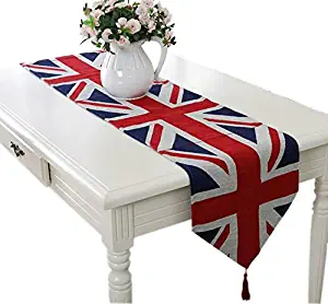 Best table runner blue retro