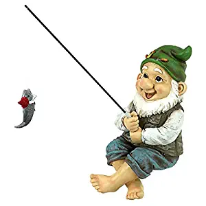 Best fairy garden gnome fishing