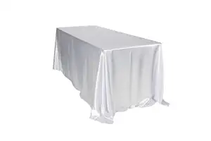 Best white satin table cloth