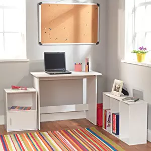 Best mainstays new parsons writing desk with storage drawer