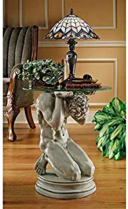 Best artisan home end table in white