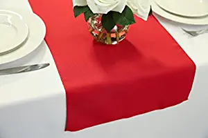 Best red table runner 84 inches