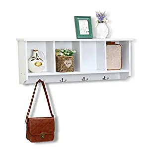 Best floating entryway shelf and coat rack