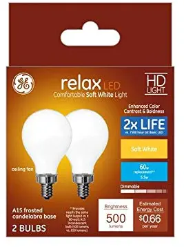 Best 40w candelabra led ge frosted