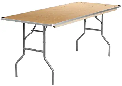 Best 2 x 8 wood folding table