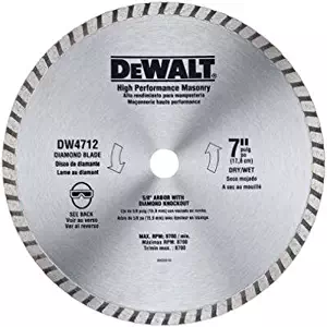 Best dewalt 7 1/4 diamond blade
