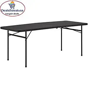 Best black folding table office