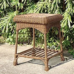 Best small wicker side table outdoor
