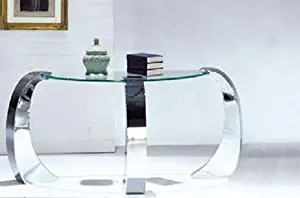 Best acme glass sofa table