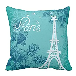 Best teal flower pattern accent chair