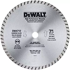 Best dewalt 7 1/4 diamond blade