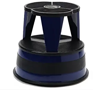 Best cramer 1001-01 kik step rolling step stool, silvertone