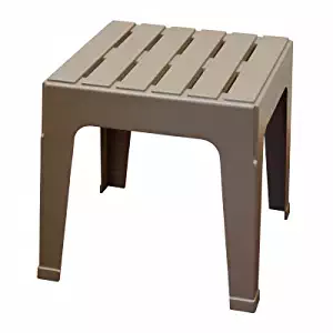 Best outdoor side table resin