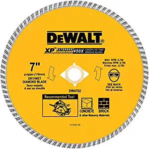 Best dewalt 7 1/4 diamond blade