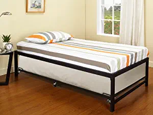 Best zinus newport trundle bed frame only