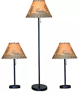 Best floor lamps for living room with log cabin