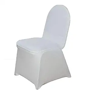 Best wedding chair covers ivory