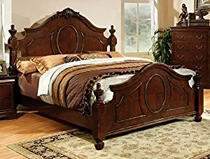 Best california king carved headboard