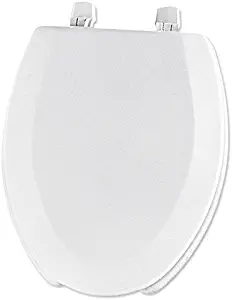 Best mayfair elongated toilet seat, easy clean, metal hinges