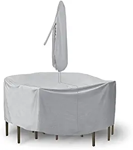 Best patio table cover with umbrella hole round