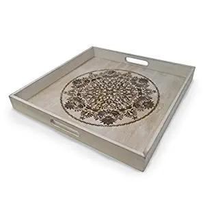 Best coffee table tray square