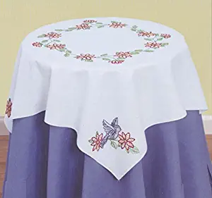 Best christmas table cloth embroidery kits